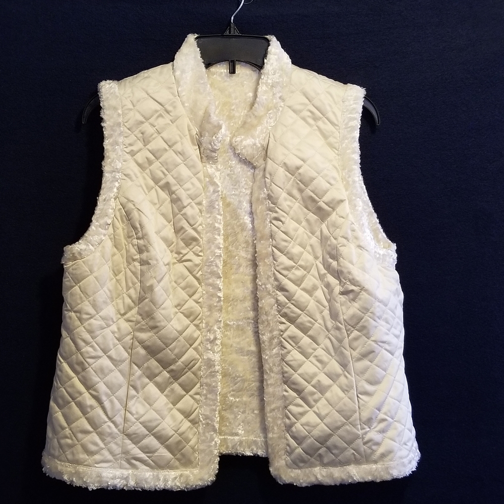 Winter White Reversible Faux Persian Lamb …